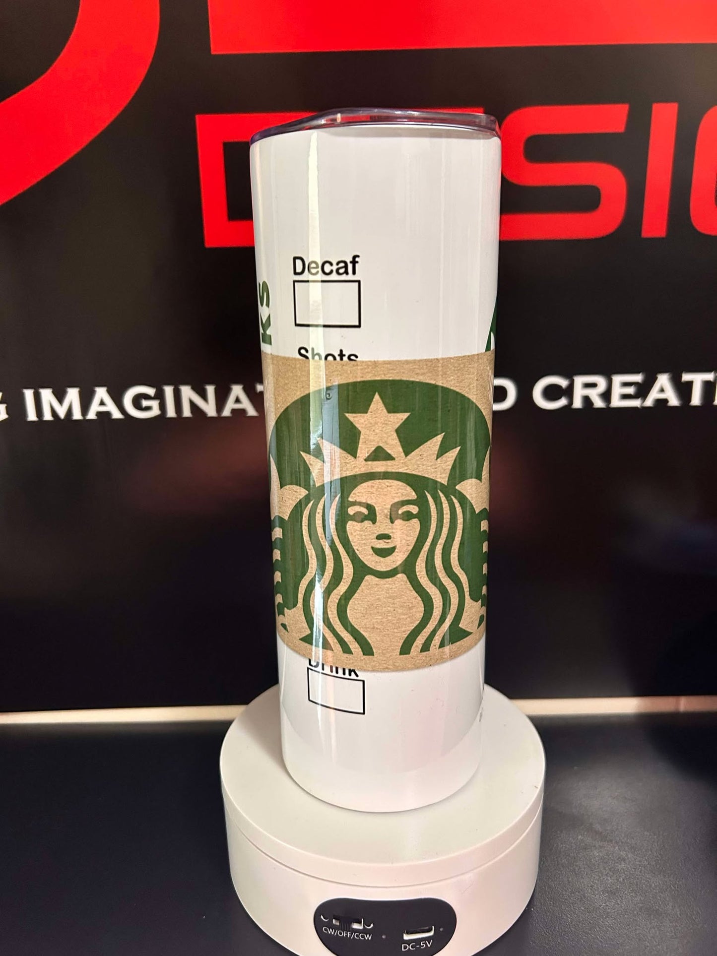 Coffee Shop 20oz Stainless Tumbler
