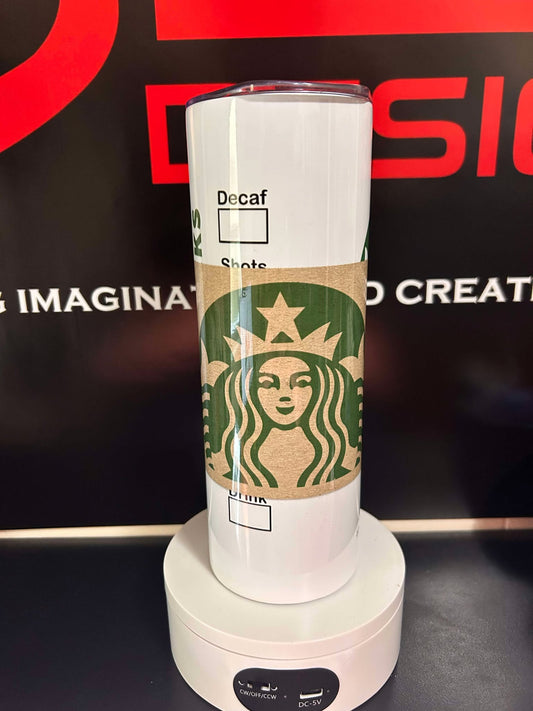 Coffee Shop 20oz Stainless Tumbler